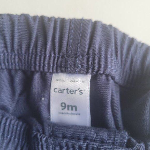 Baby Carter's Blue Pants   Size 9 months - Picture 3 of 3
